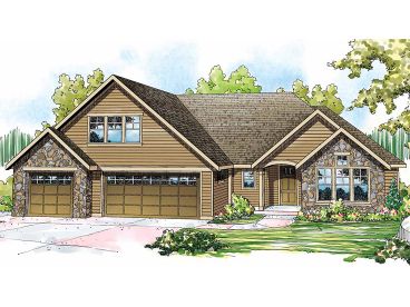 Traditional Home Design, 051H-0192