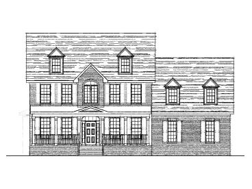 Two-Story House Design, 058H-0021