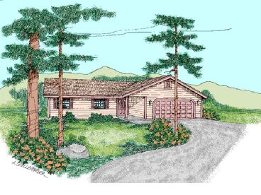 Small Home Plan, 013H-0072