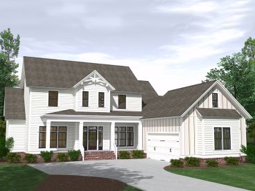 Two-Story House Plan, 080H-0022