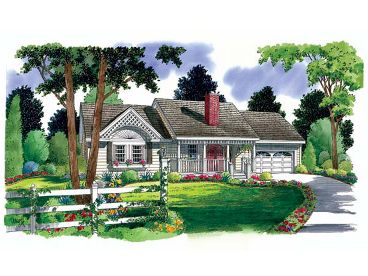 Small Ranch House Plans on Small Ranch House Plan  047h 0029