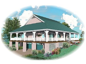 Country House Plan, 006H-0057