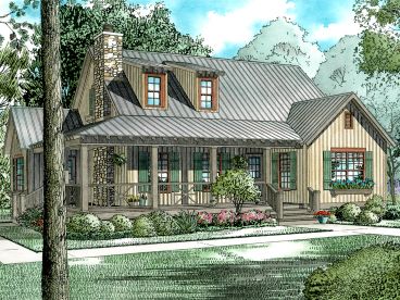 Country House Plan, 025H-0084