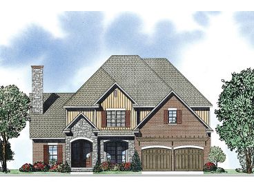 Two-Story House Plan, 025H-0253