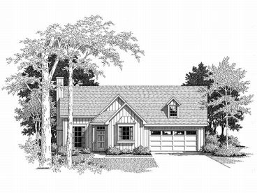 Small House Plan, 030H-0004