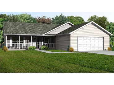 Country Home Plan, 048H-0063