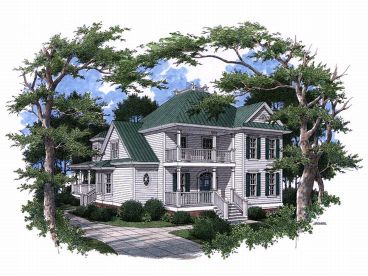 Charleston House Plan, 017H-0016