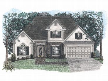 Two-Story House Plan, 007H-0037