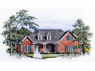 Traditional House Plan, 019H-0033