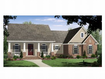 One-Story Home Plan, 001H-0065