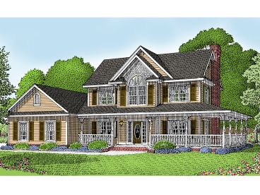 Two-Story House Plan, 044H-0008