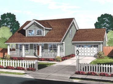 Craftsman House Plan, 059H-0183