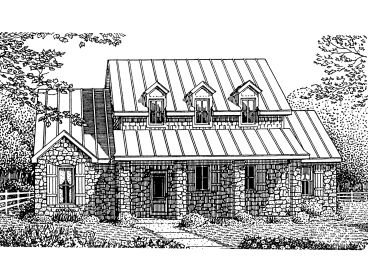 Country House Plan, 054H-0141