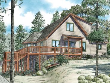 Mountain House Plan, 025H-0274