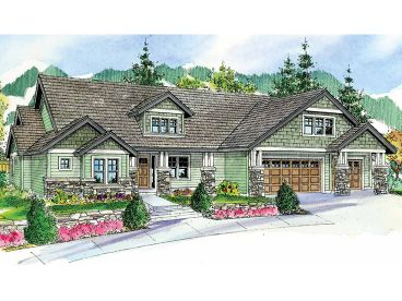 Craftsman House Plan, 051H-0165