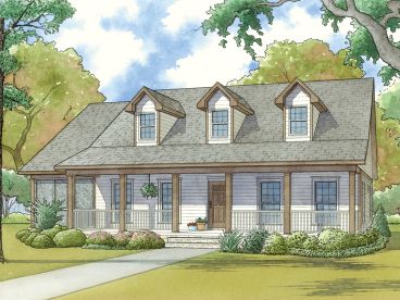 Country House Plan, 074H-0048