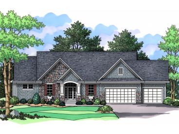 1-Story Home Plan, 023H-0092