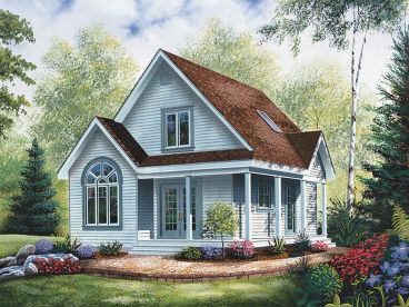 Cottage House Plans on Cabin And Cottage Home Plans     House Plans And More