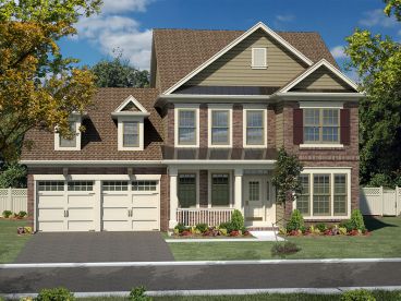 Two-Story Home Plan, 014H-0091