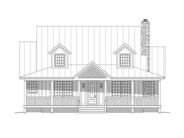 Country Home Design, 062H-0032