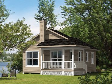 Country Cottage House Plan, 072H-0189