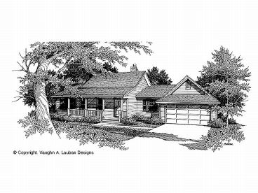 One-Story Home Plan, 004H-0019