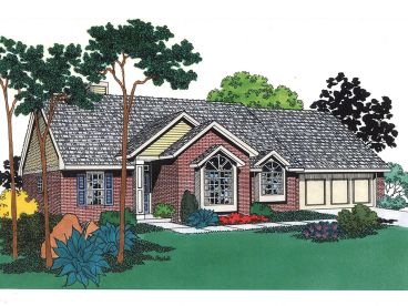 Traditional Home Plan, 002H-0008
