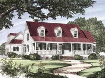 Country Home Plan, 063H-0035
