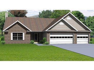 One-Story Home Plan, 048H-0032