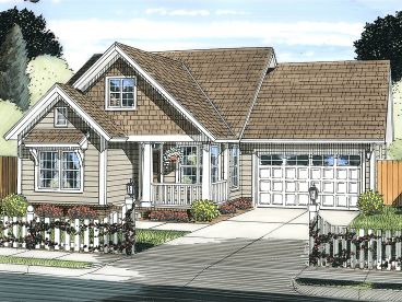 One-Story Home Plan, 059H-0181
