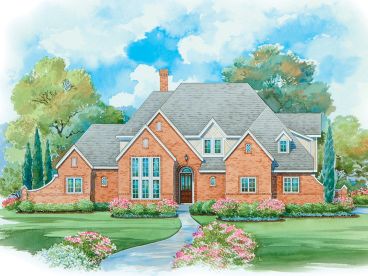 Two-Story House Plan, 031H-0227