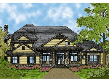 Two-Story Home Design, 043H-0193