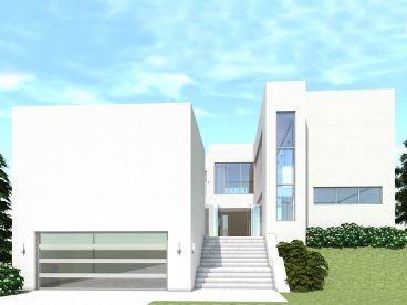Contemporary House Plan, 052H-0006