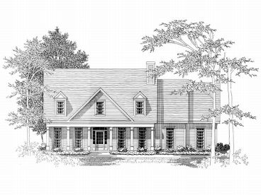 2-Story House Plan, 019H-0120