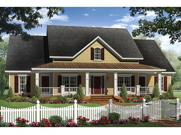 Country House Plan, 001H-0184