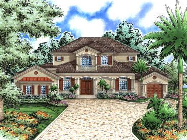 Two-Story House Plan, 040H-0082