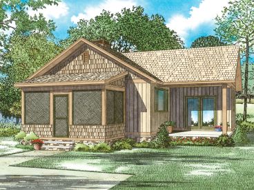 Vacation House Plan, 025H-0357