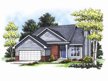 Traditional House Plan, 020H-0007