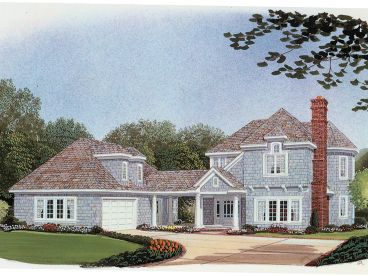 Two-Story House Plan, 054H-0024