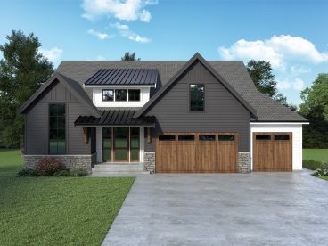 Craftsman House Plan, 090H-0016