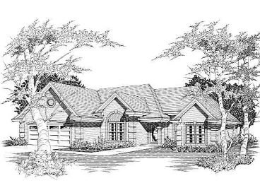 Traditional House Plan, 061H-0046