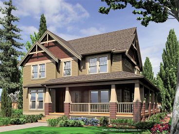 Country Craftsman House, 034H-0207