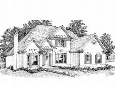 Two-Story Home Plan, 007H-0108