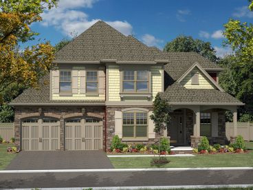 Two-Story Home Design, 014H-0089