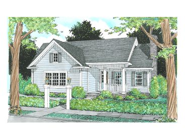 Small Traditional Home, 059H-0048