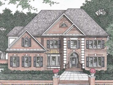 Traditional Home Plan, 045H-0031