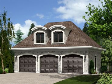 Carriage House Plan, 072G-0031