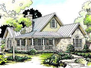 Country House Plan, 008H-0003