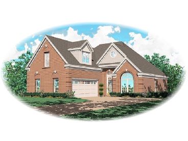 Two-Story House Plan, 006H-0029