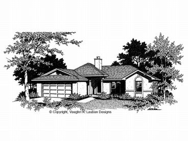 Sunbelt House Plan, 004H-0007
